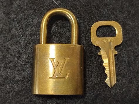 lv lock silver|genuine Louis Vuitton padlock.